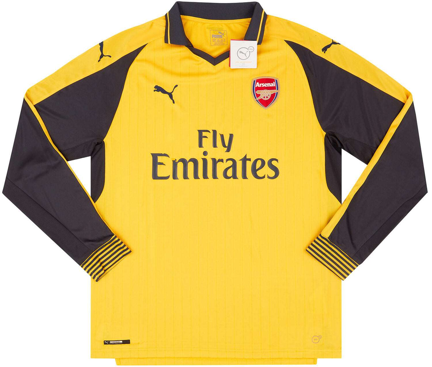 16-17 Arsenal Away L/S Shirt - mysteryjerseys.ca