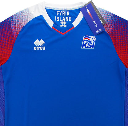 18-19 Iceland Home Shirt - mysteryjerseys.ca