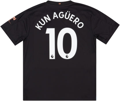 20-21 Manchester City Away Shirt KUN AGÜERO #10 - mysteryjerseys.ca