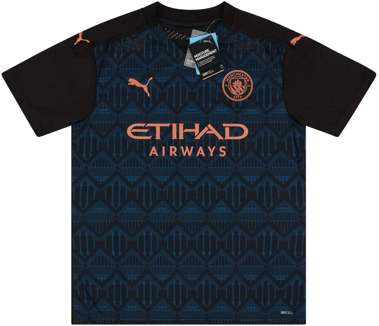 20-21 Manchester City Player Issue Away Shirt STERLING #7 - mysteryjerseys.ca