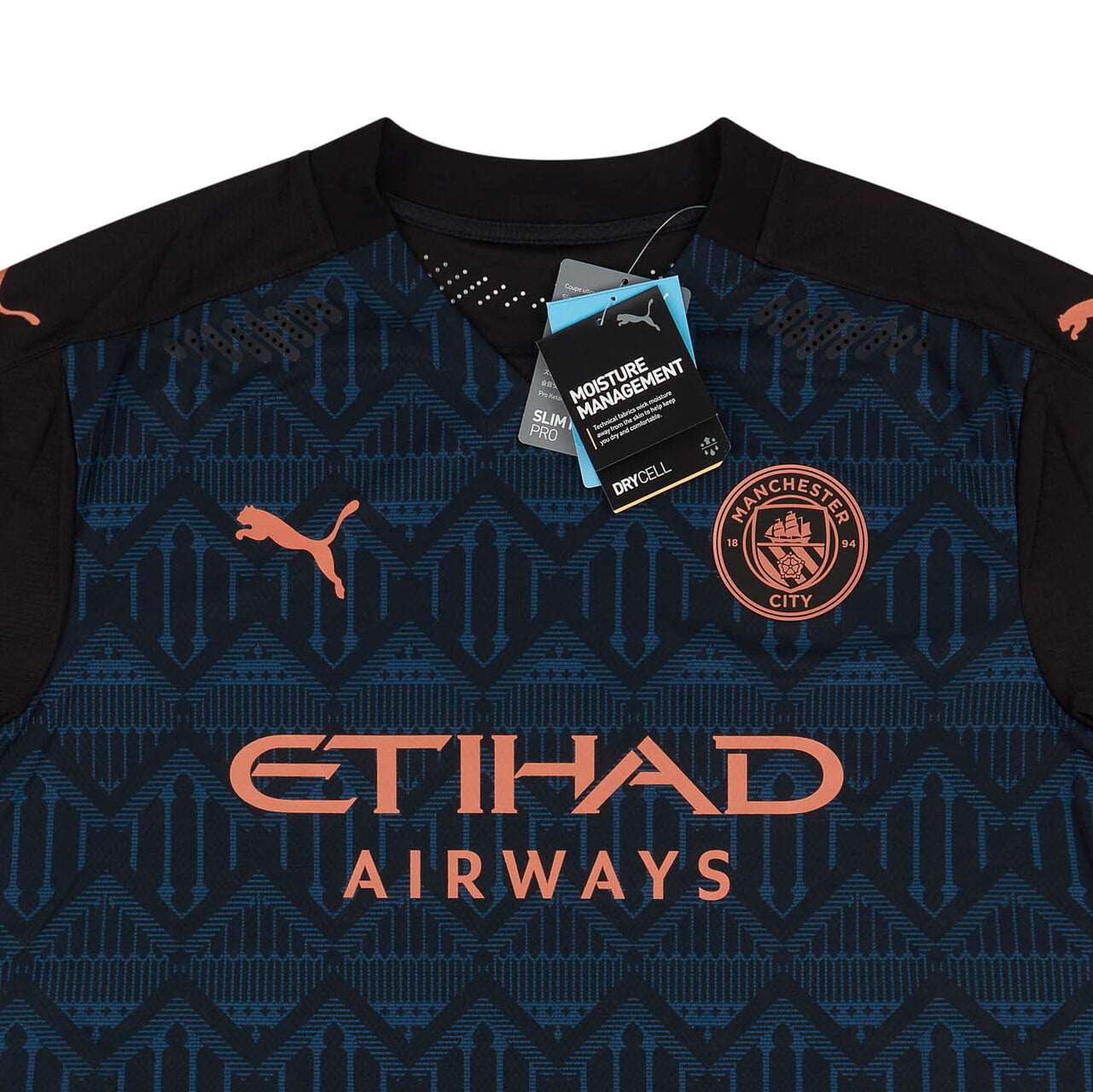 20-21 Manchester City Player Issue Away Shirt STERLING #7 - mysteryjerseys.ca