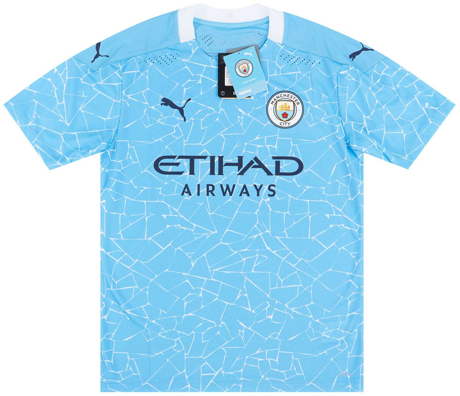 20-21 Manchester City Player Issue Home Shirt - mysteryjerseys.ca