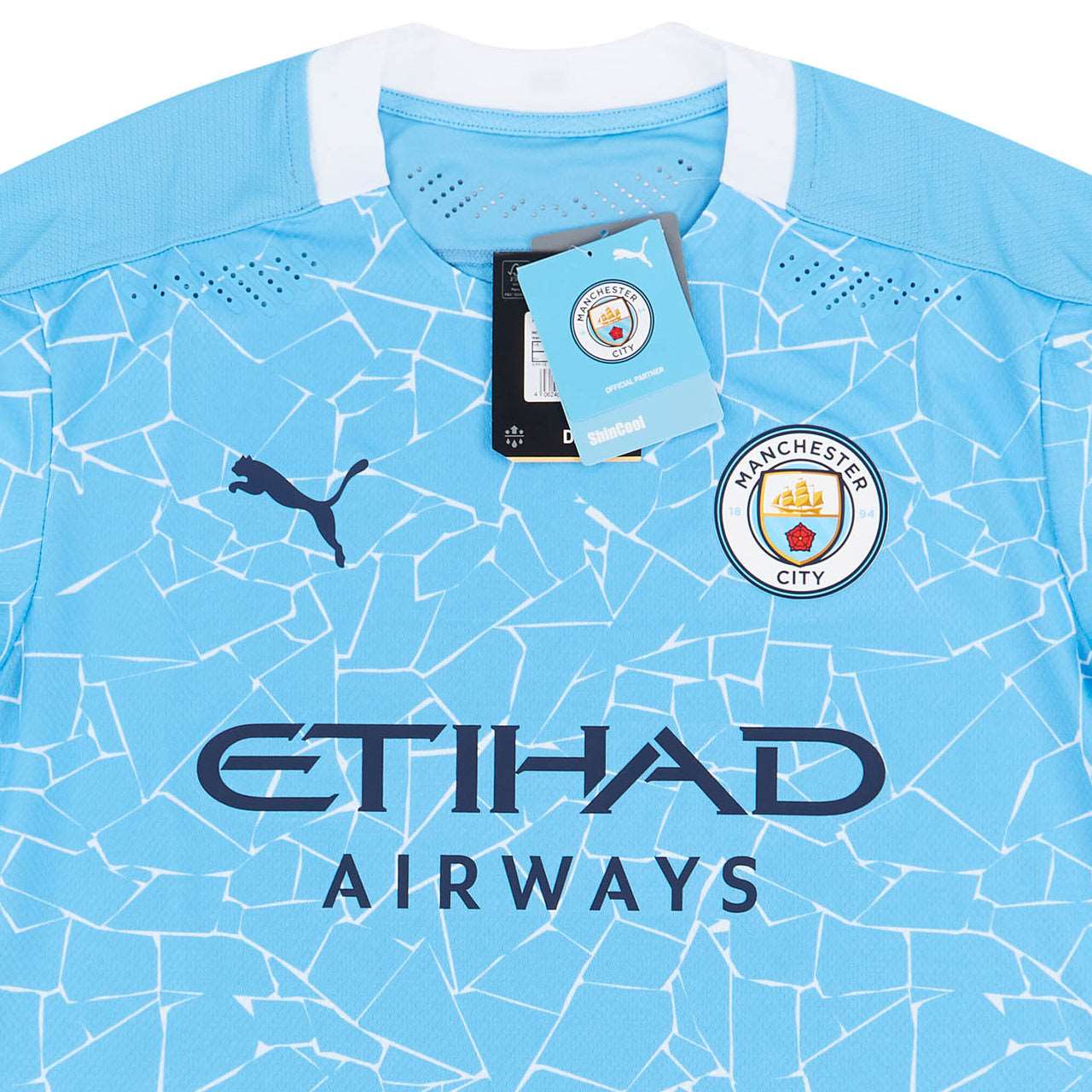 20-21 Manchester City Player Issue Home Shirt - mysteryjerseys.ca