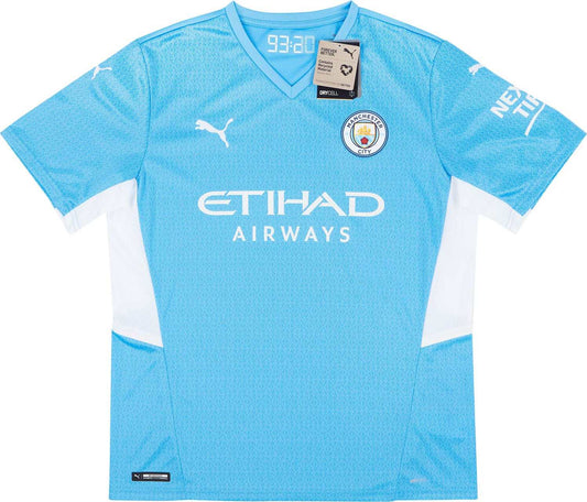 21-22 Manchester City Home Shirt - mysteryjerseys.ca