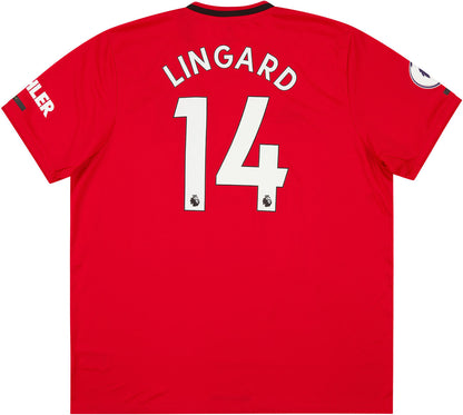 19-20 Manchester United Home Shirt LINGARD #14 - mysteryjerseys.ca