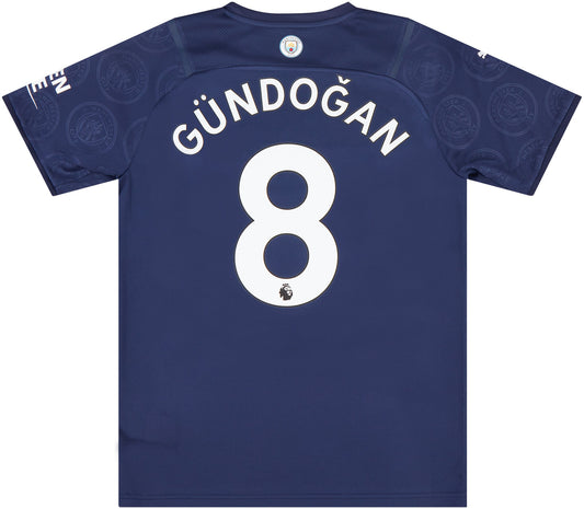 21-22 Manchester City Third Shirt GÜNDOĞAN #8 - mysteryjerseys.ca